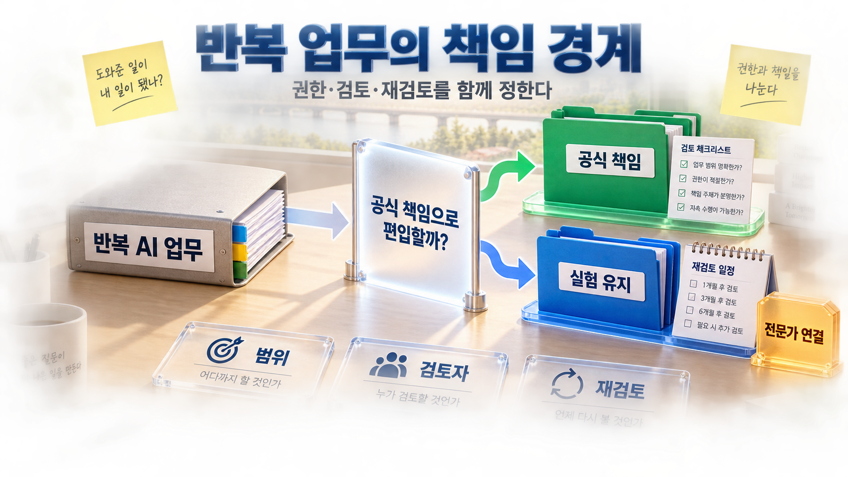 AI 반복 업무의 책임 경계 협약 설계