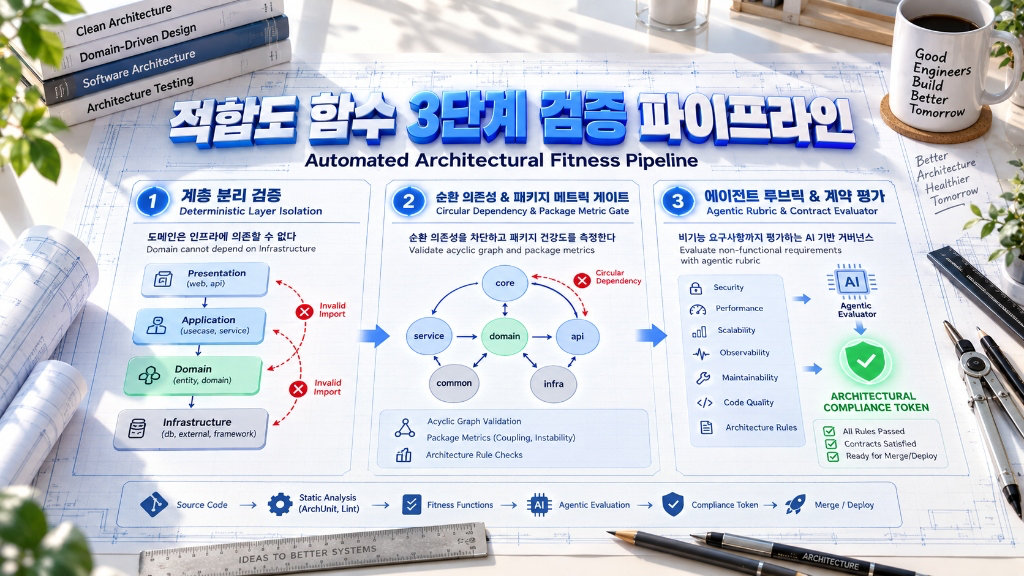 적합도 함수 3단계 검증 파이프라인