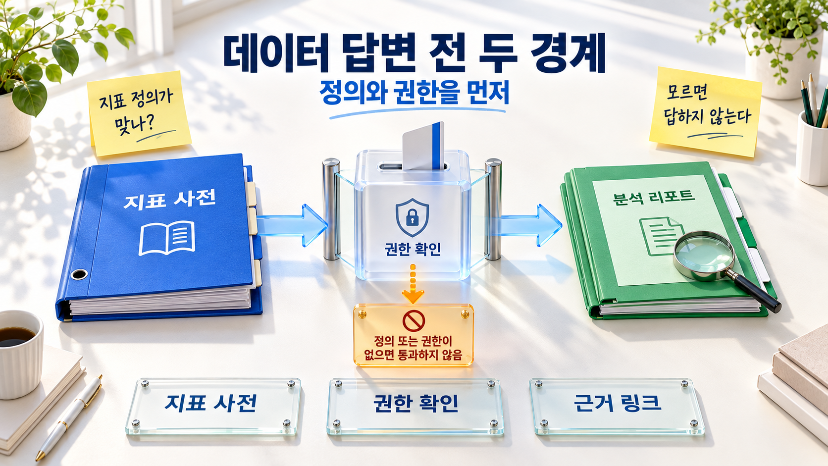 ChatGPT Work 데이터 에이전트의 지표·권한 경계 설계